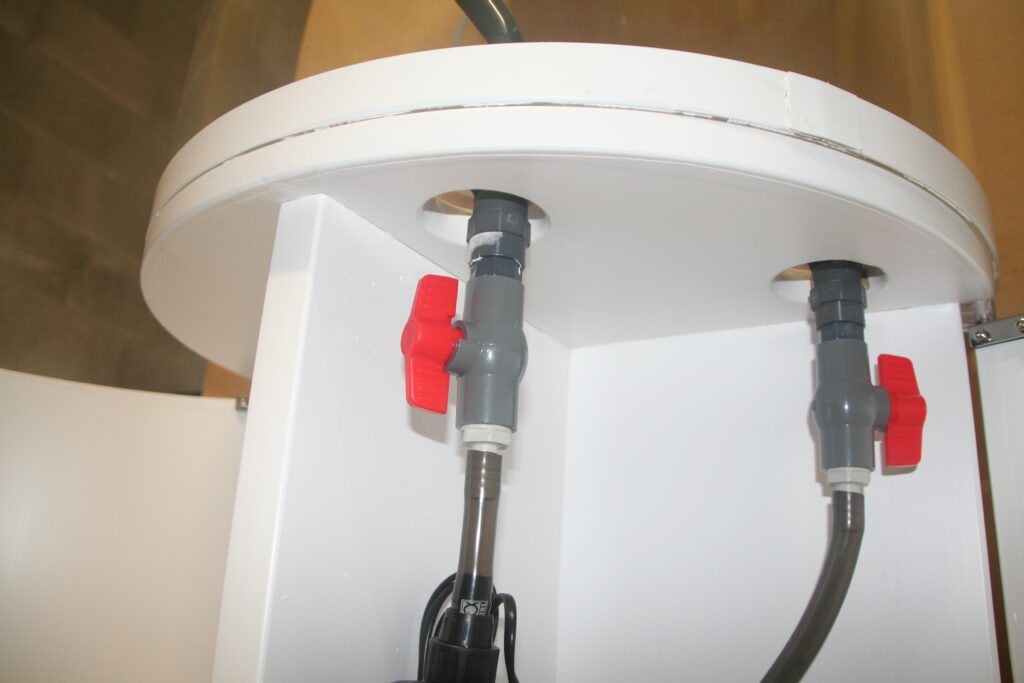 Vanne de sécurité antifuite de la filtration du modèle Aquascaping duo 200 de chez Visieau'Faune