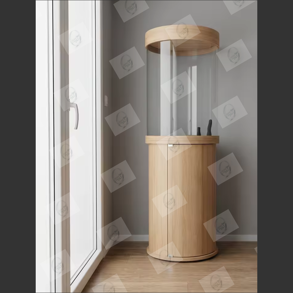 Aquarium cylindrique Visieau'Faune Aquascaping 200L tout équipé